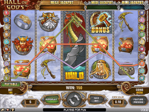 Jackpot spel hall of gods